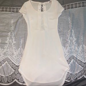 White Dress with Tie